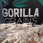 Gorilla Grains Chalkboard Sign